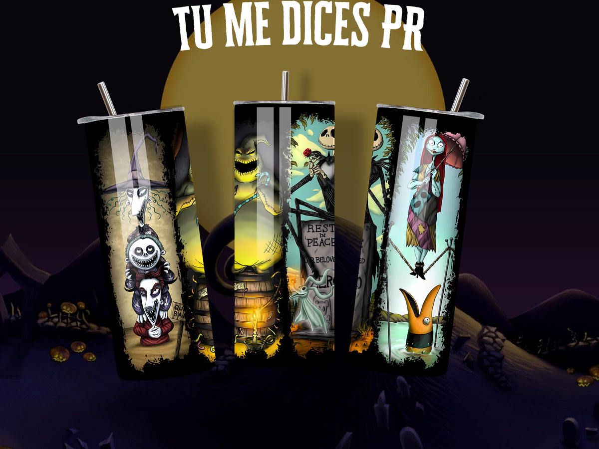 Tumbler Jack Skellington - Diseño 38