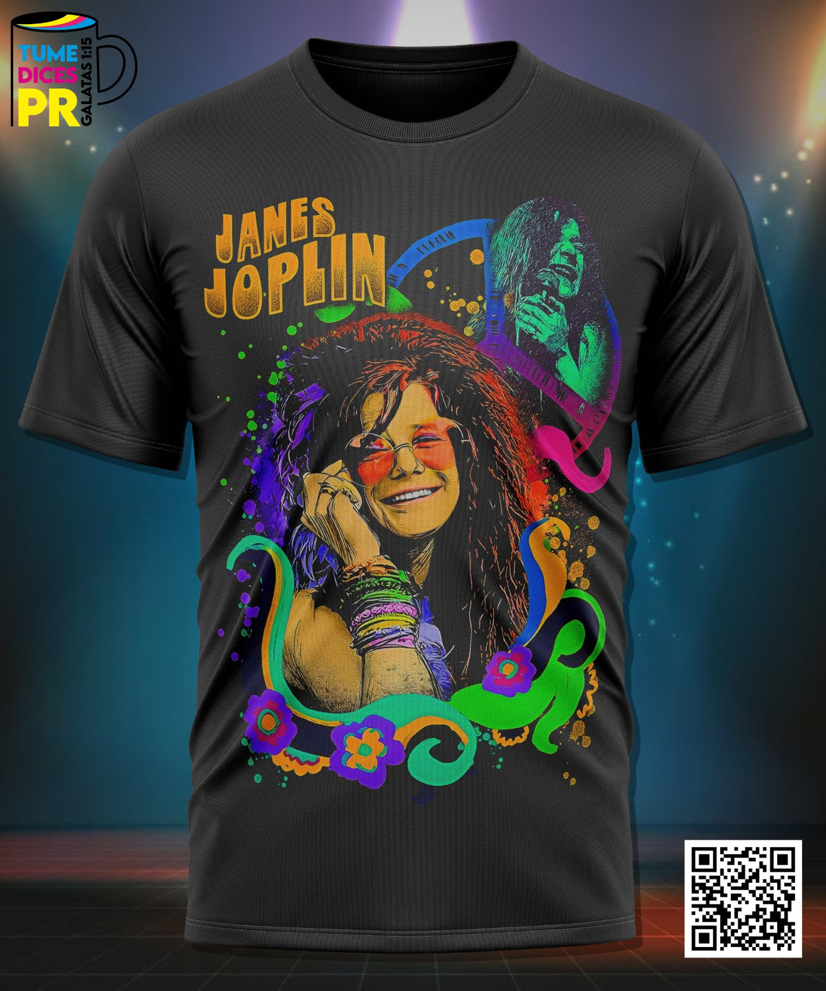 Camiseta Janis Joplin