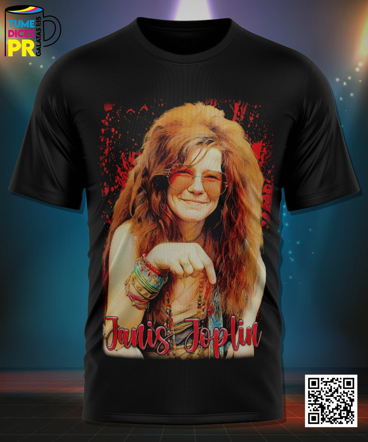 Camiseta Janis Joplin