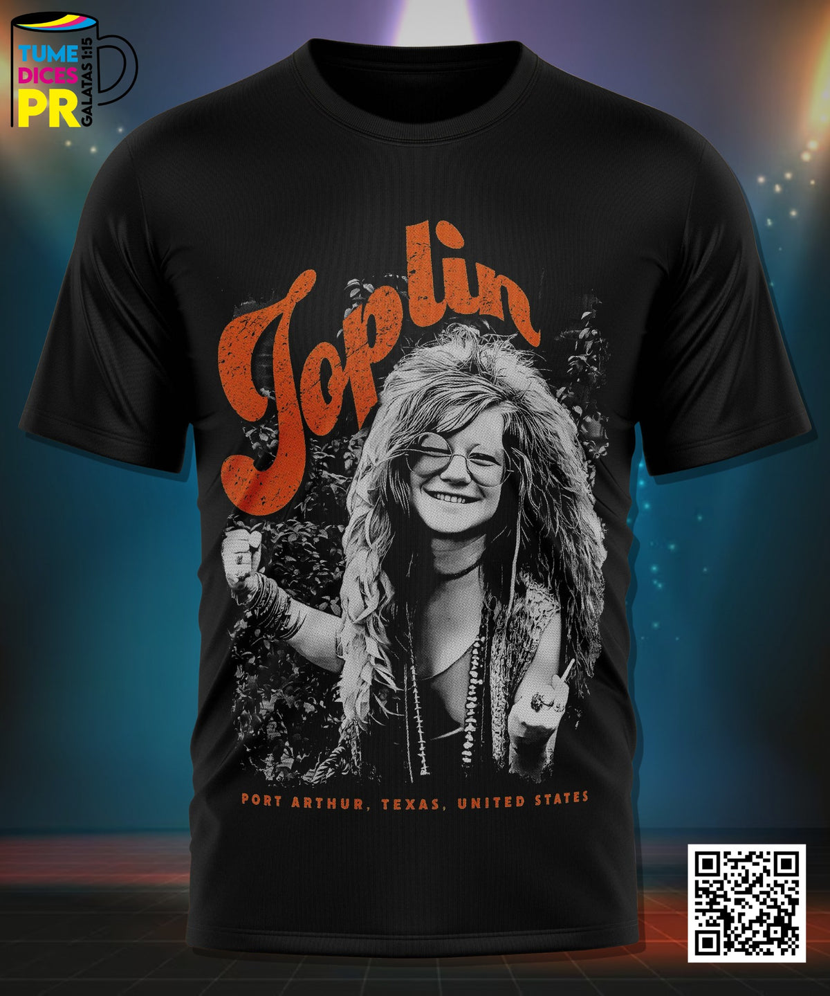 Camiseta Janis Joplin