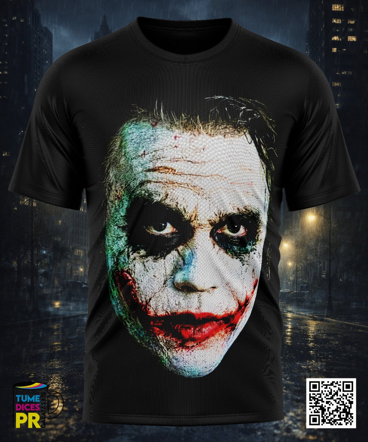 Camiseta JOKER | Algodón y poliéster | Tallas S–XL