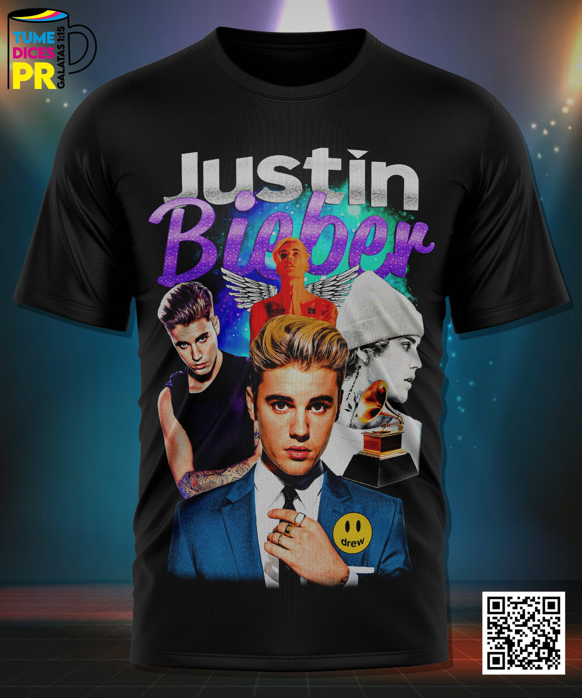 Camiseta Justin Bieber