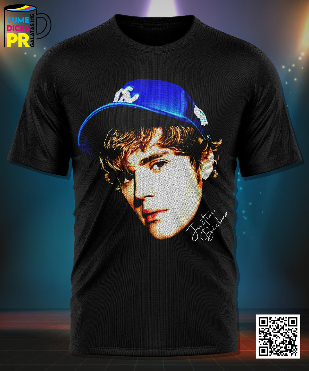 Camiseta Justin Bieber