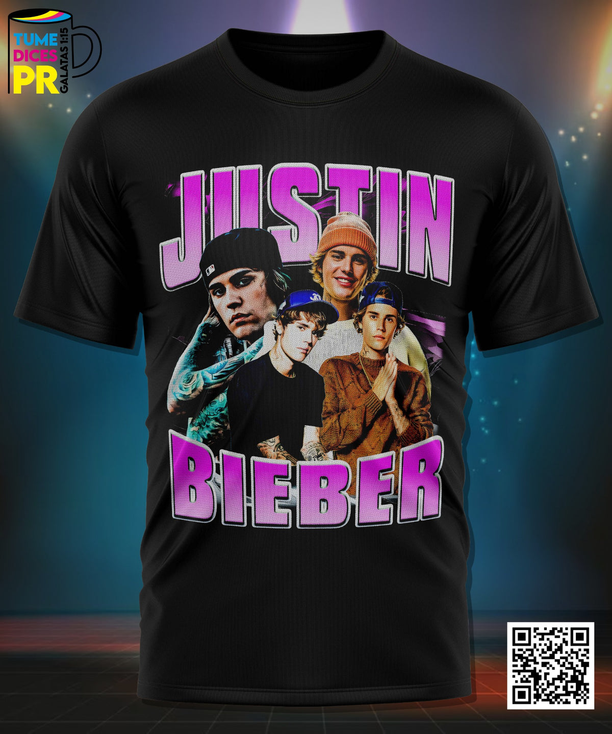 Camiseta Justin Bieber