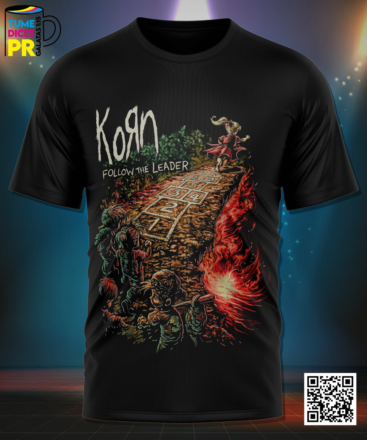 Camiseta Korn
