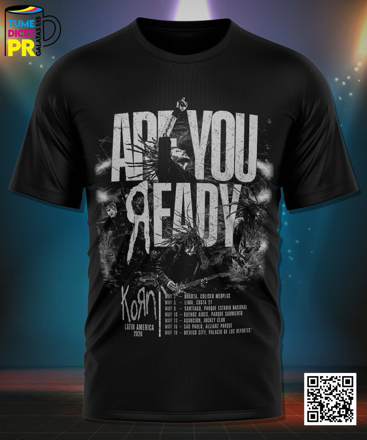 Camiseta Korn
