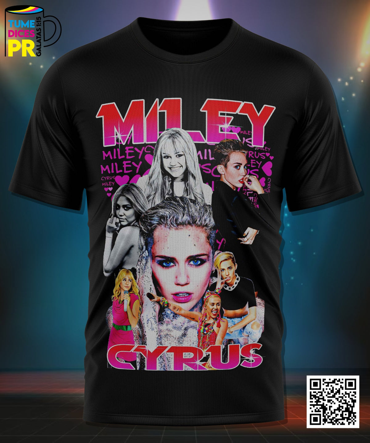 Camiseta Miley Cyrus