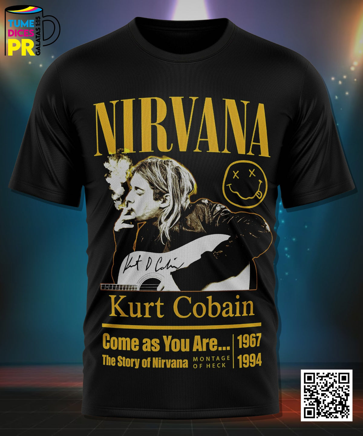 Camiseta Nirvana