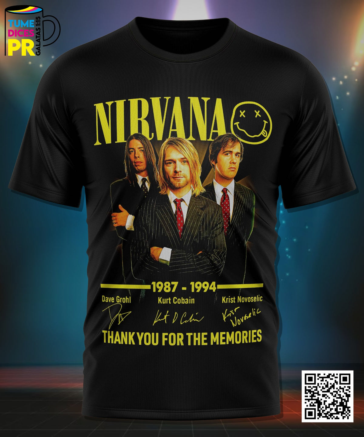 Camiseta Nirvana