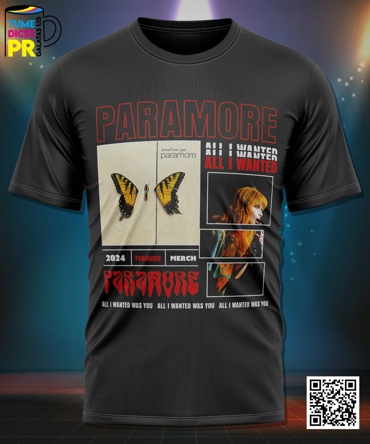 Camiseta Paramore