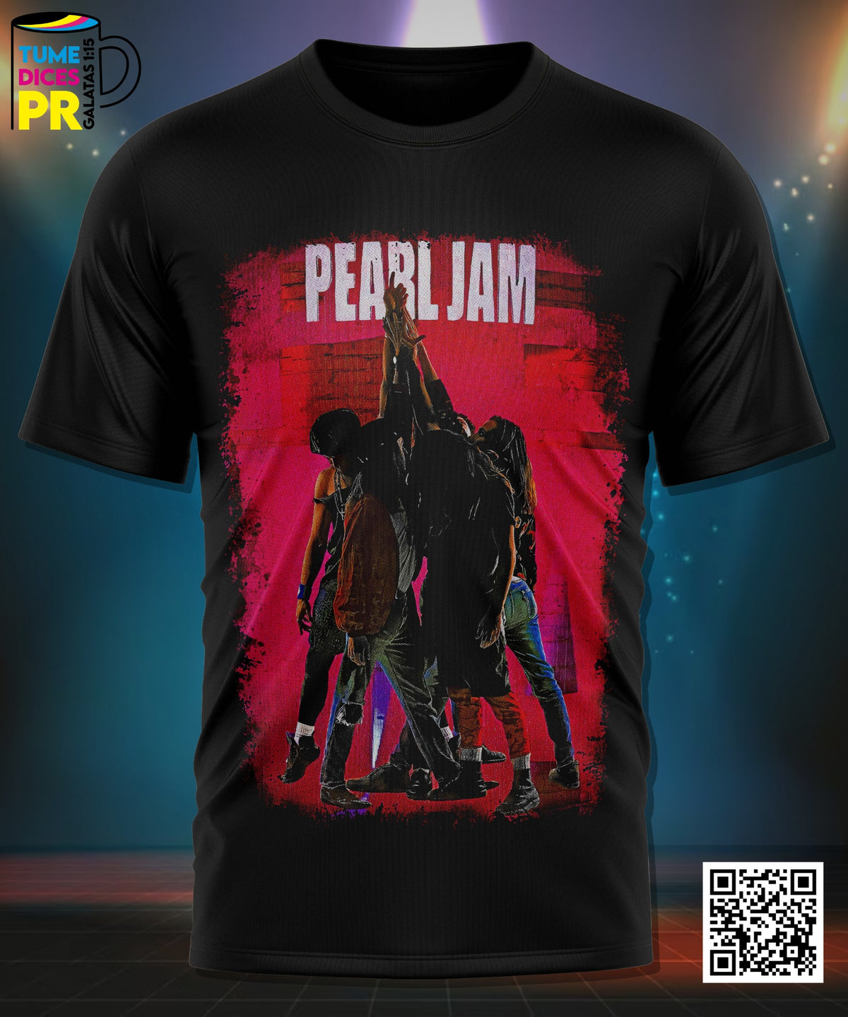 Camiseta Pearl Jam