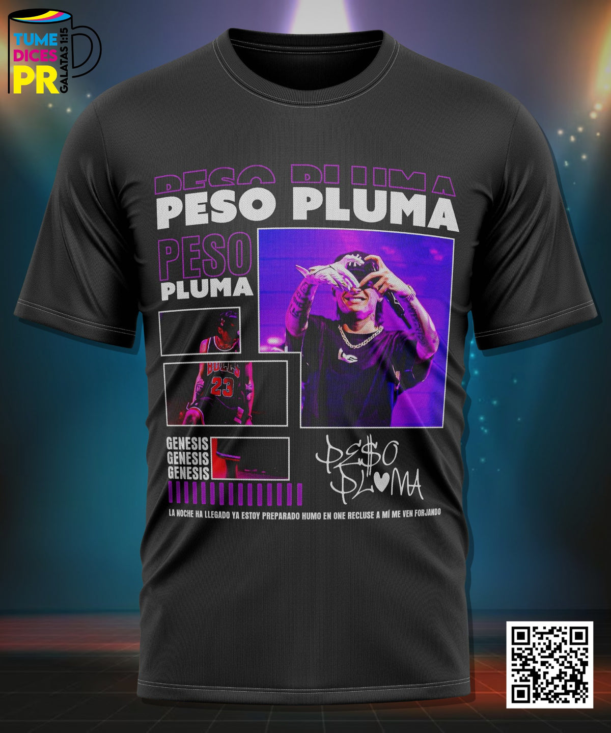 Camiseta Peso Pluma