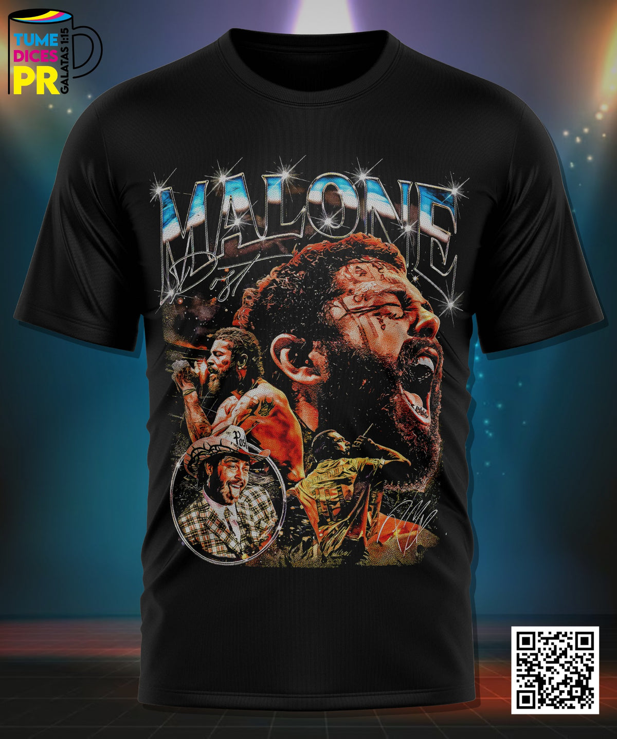 Camiseta Post Malone