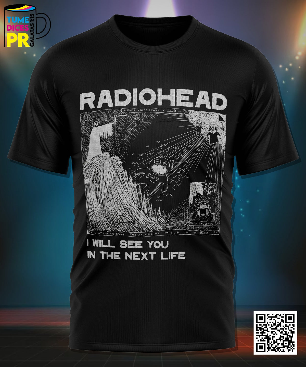 Camiseta Radiohead