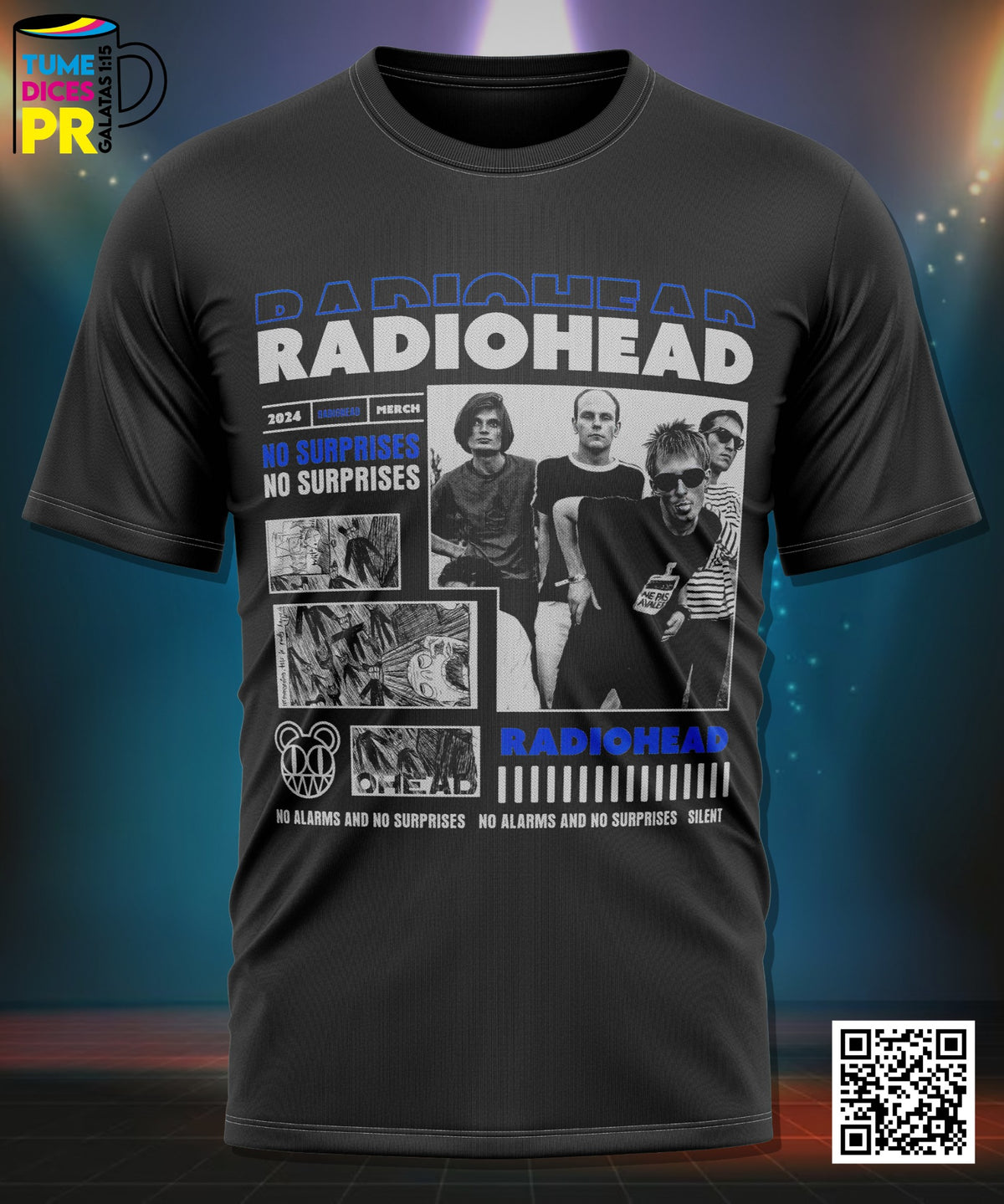 Camiseta Radiohead