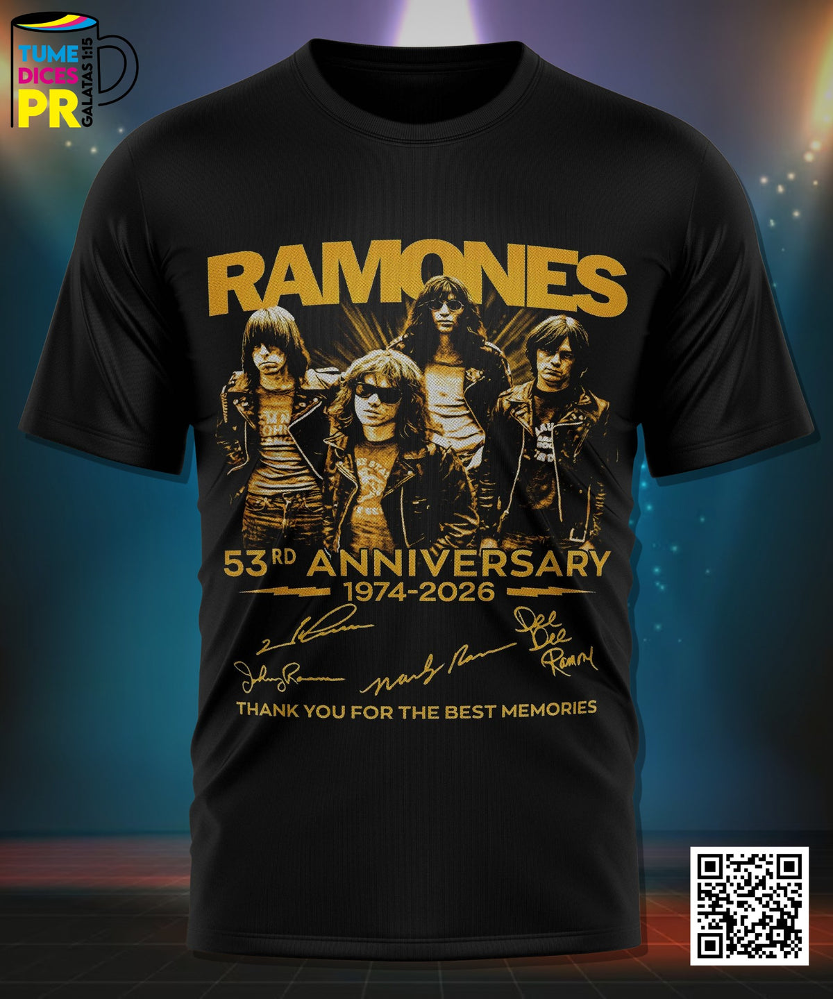 Camiseta Ramones