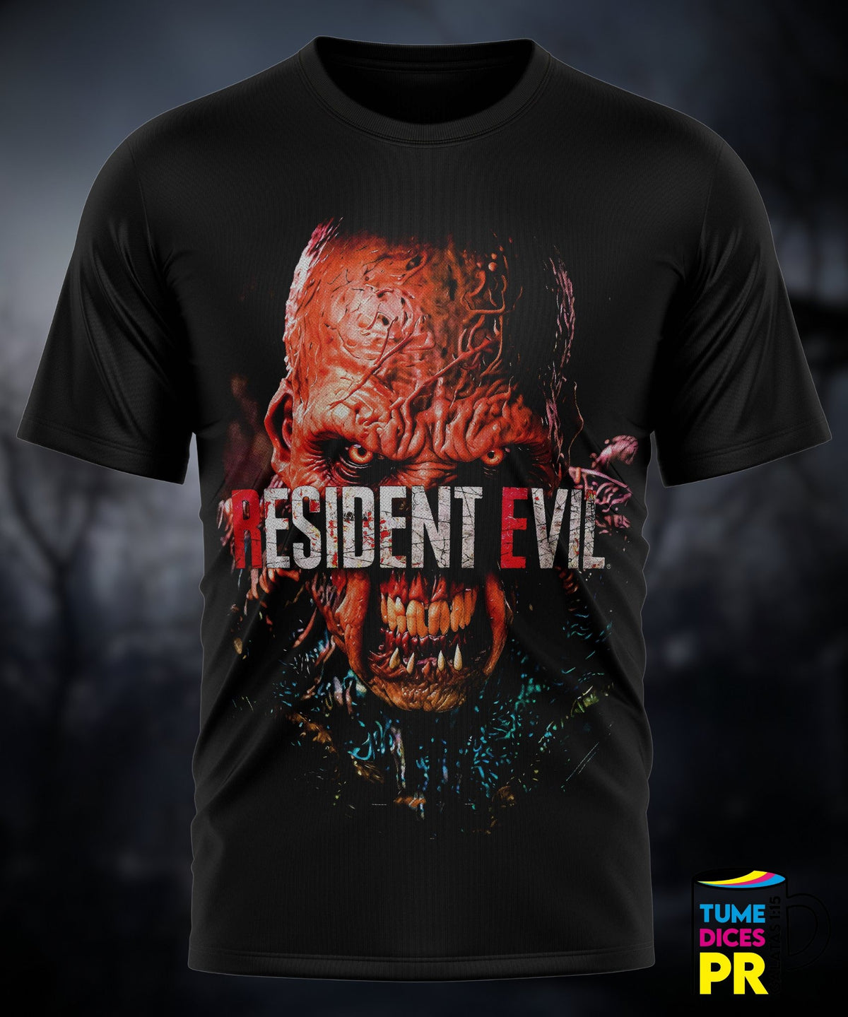 Camiseta Resident Evil | Algodón y poliéster | Tallas S–XL