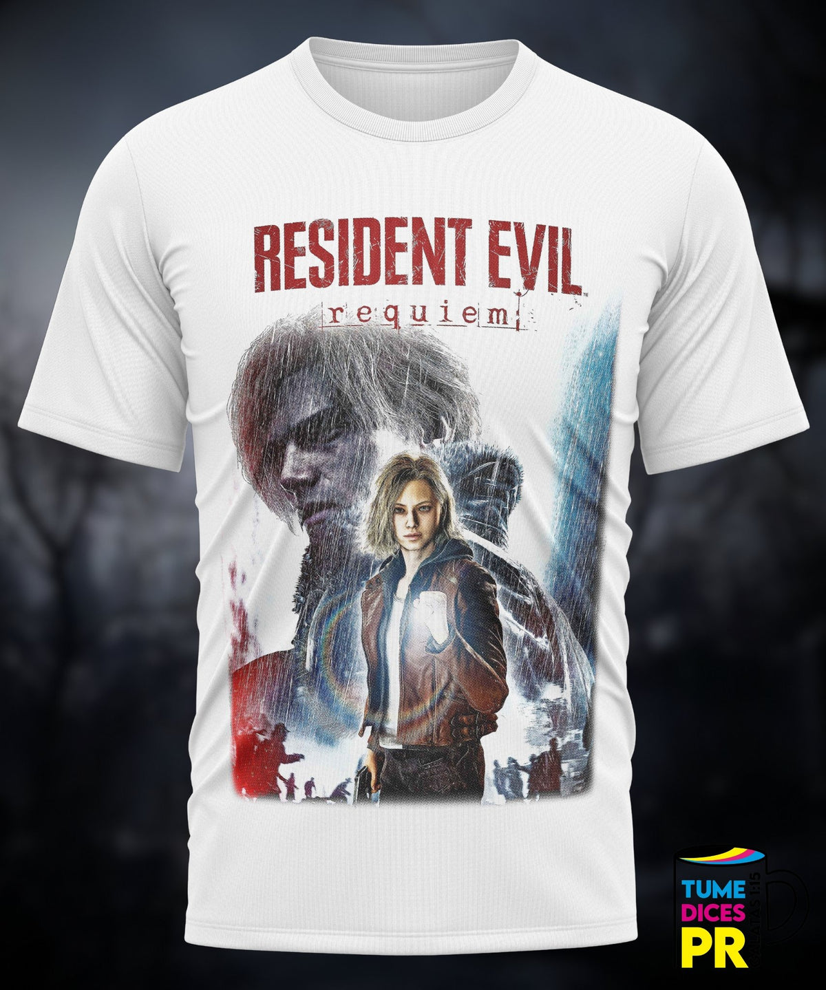 Camiseta Resident Evil | Algodón y poliéster | Tallas S–XL