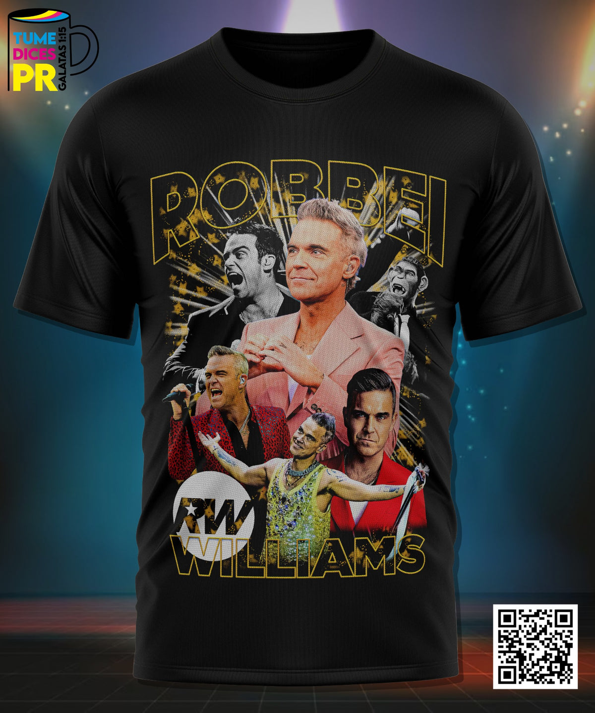 Camiseta Robbie Williams