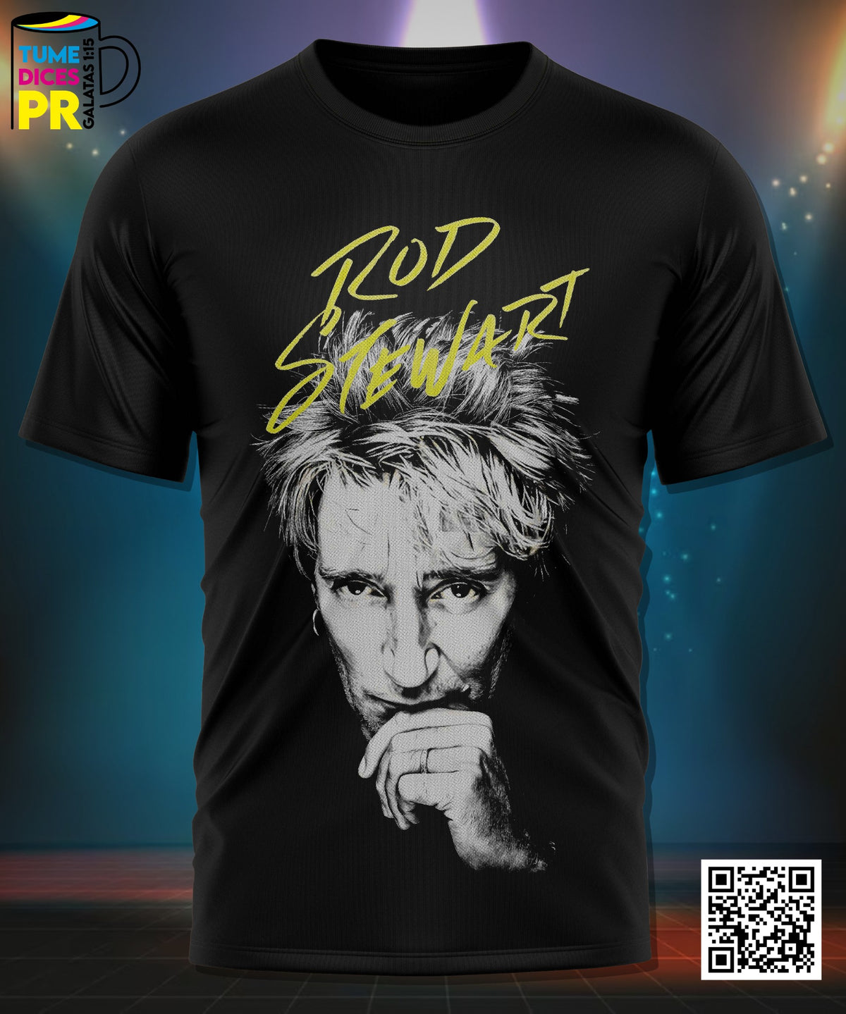 Camiseta Rod Stewart