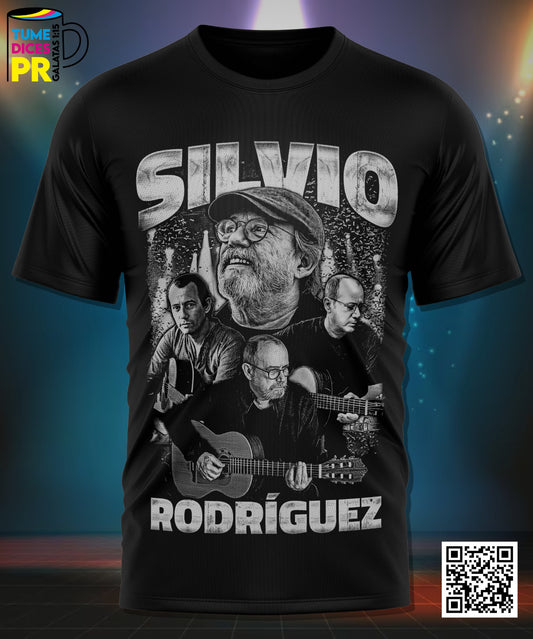 Camiseta Silvio Rodríguez | Algodón y poliéster | Tallas S–XL