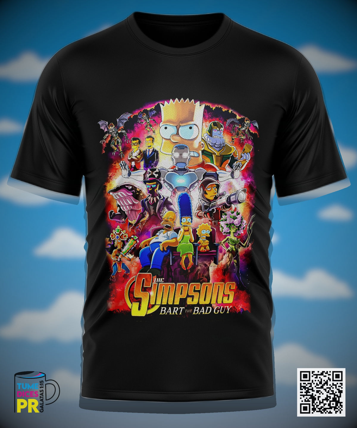 Camiseta THE SIMPSONS | Algodón y poliéster | Tallas S–XL