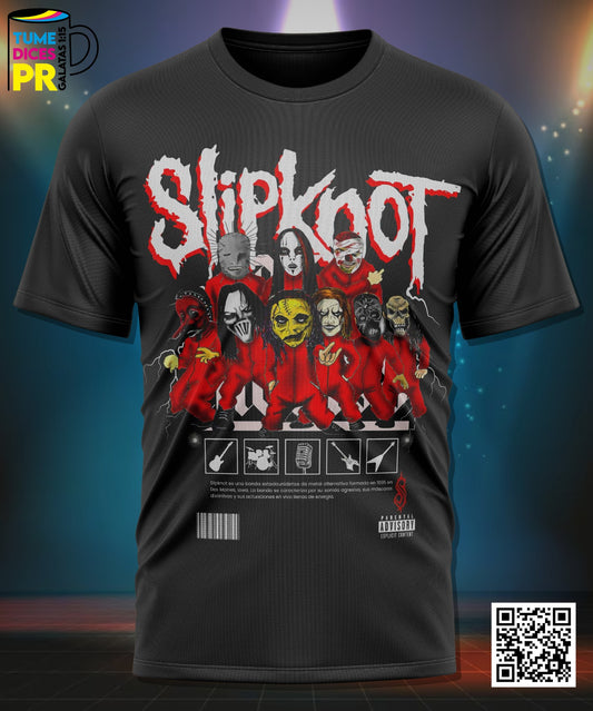 Camiseta Slipknot | Algodón y poliéster | Tallas S–XL