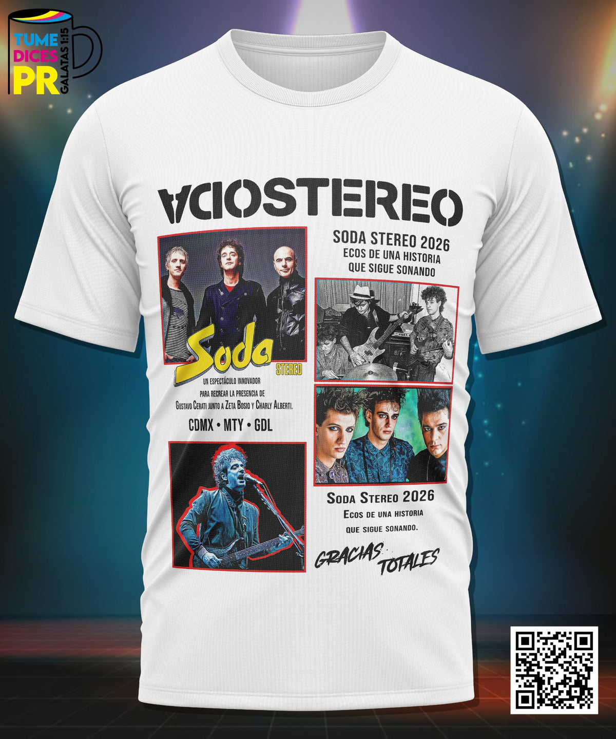 Camiseta Soda Stereo