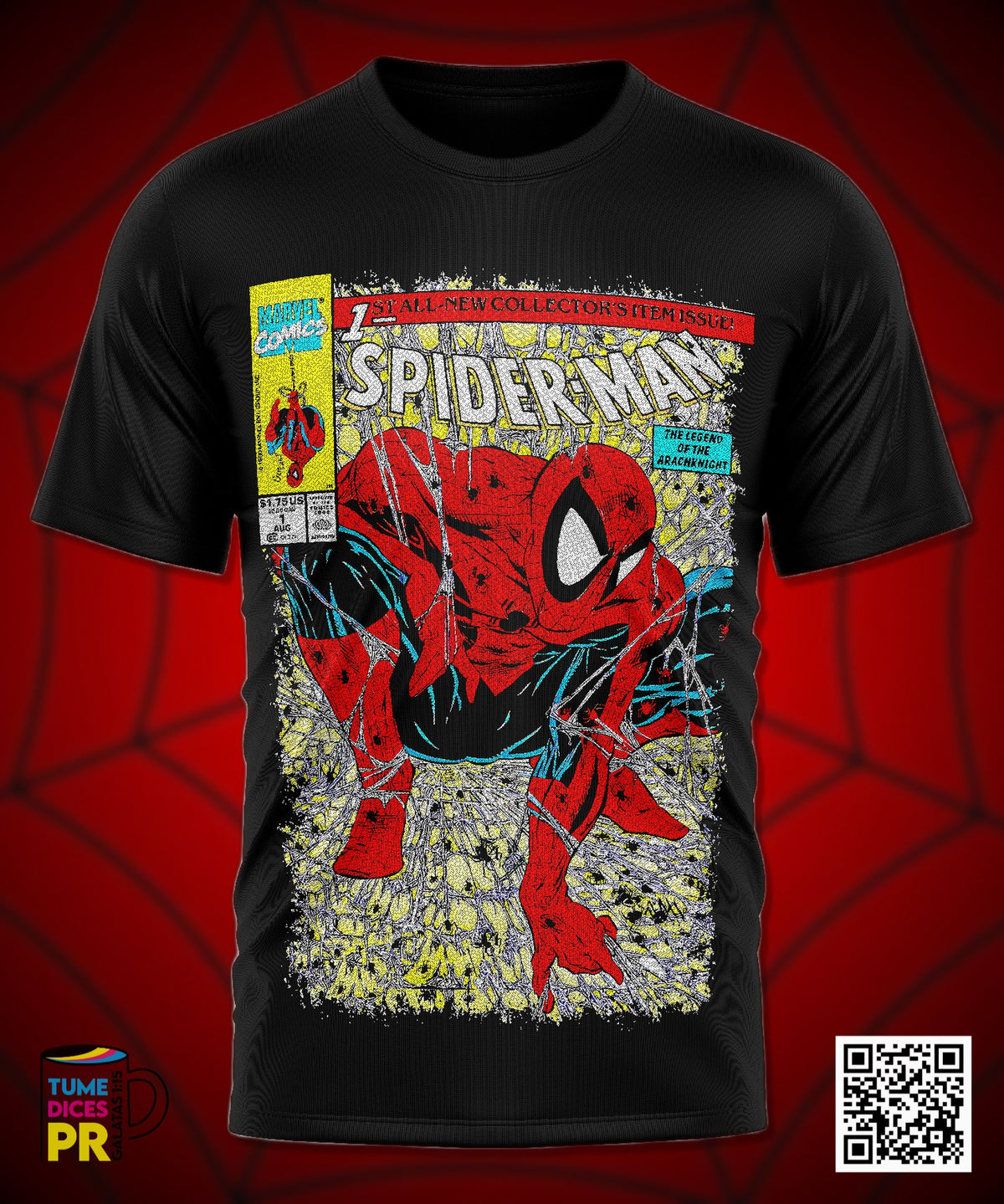 Camiseta SPIDERMAN 2 | Algodón y poliéster | Tallas S–XL