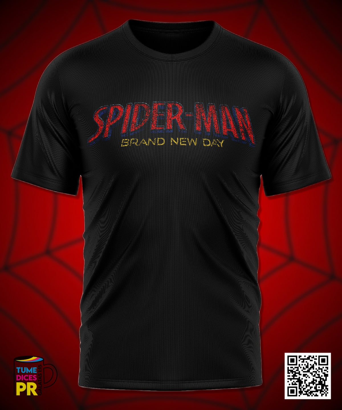 Camiseta SPIDERMAN 2 | Algodón y poliéster | Tallas S–XL