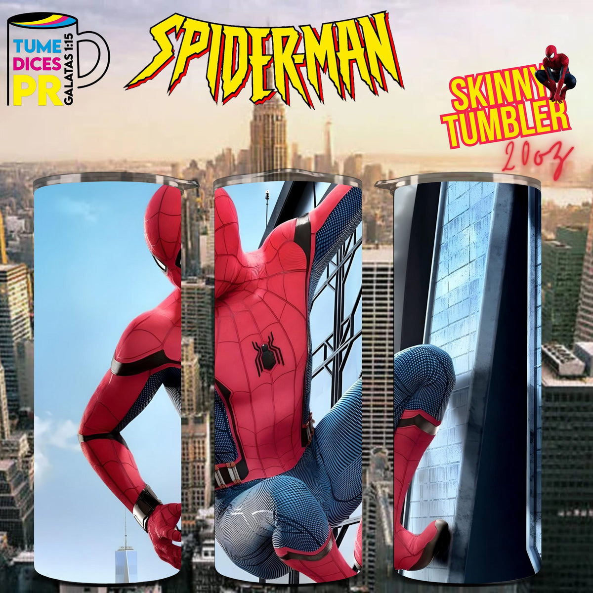 Tumbler Spiderman - Imagen 17