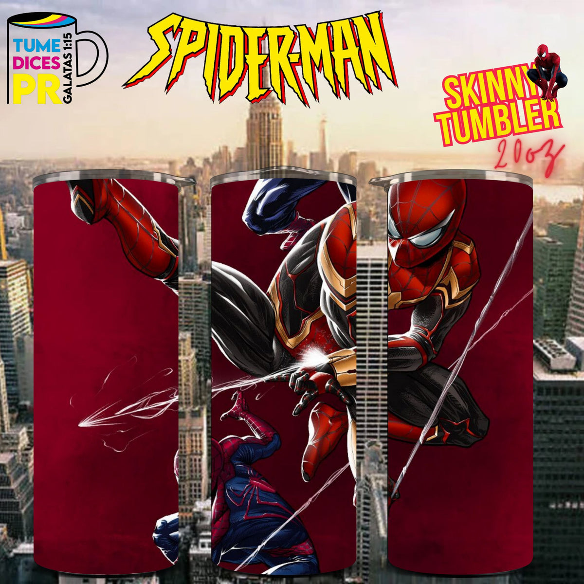 Tumbler Spiderman - Imagen 24