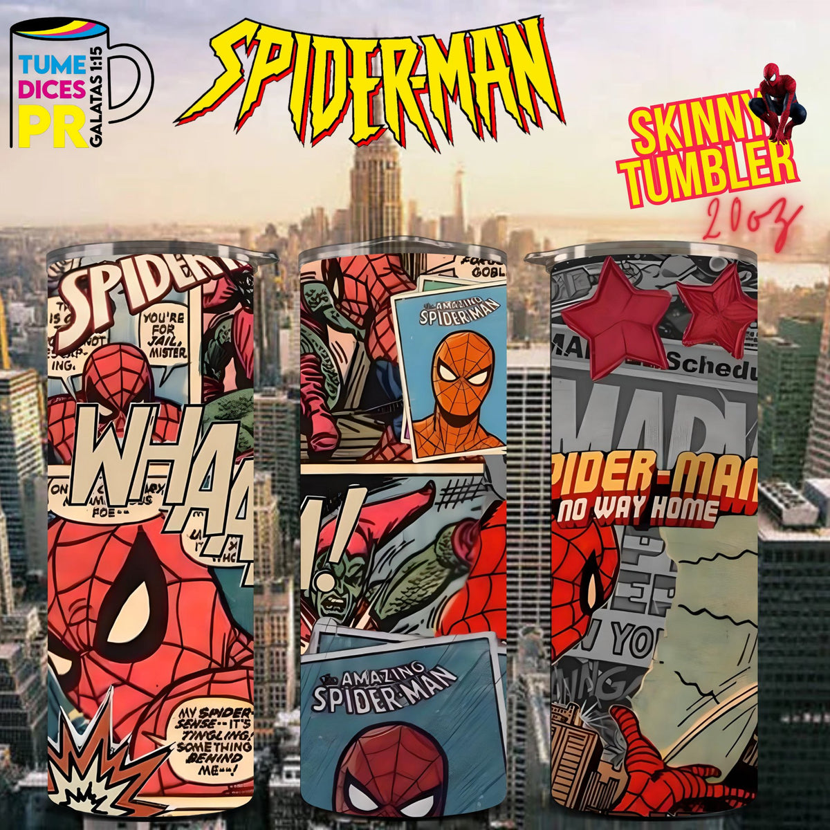 Tumbler Spiderman - Imagen 34