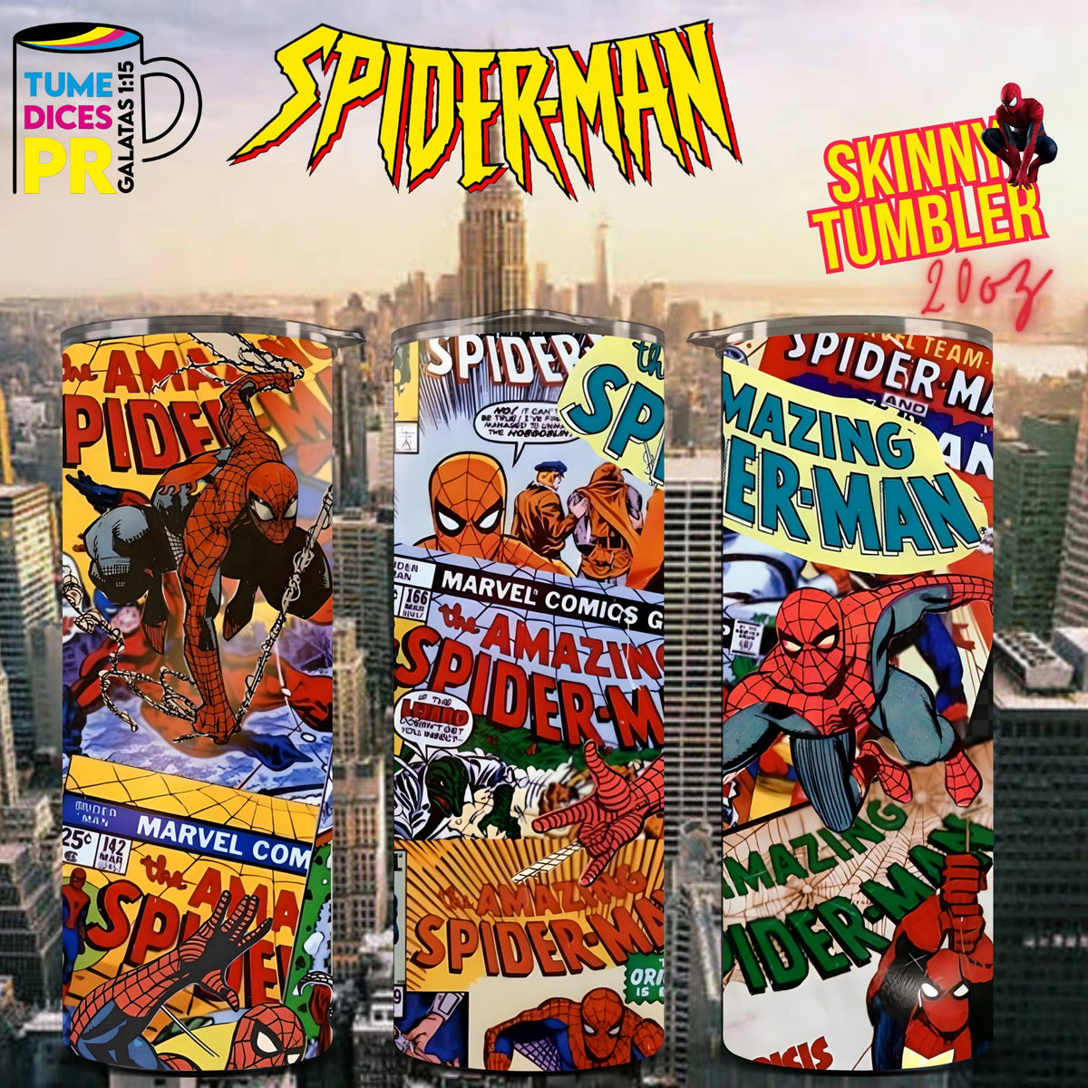 Tumbler Spiderman - Imagen 39