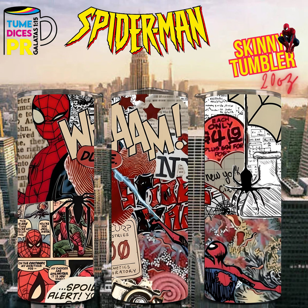 Tumbler Spiderman - Imagen 48