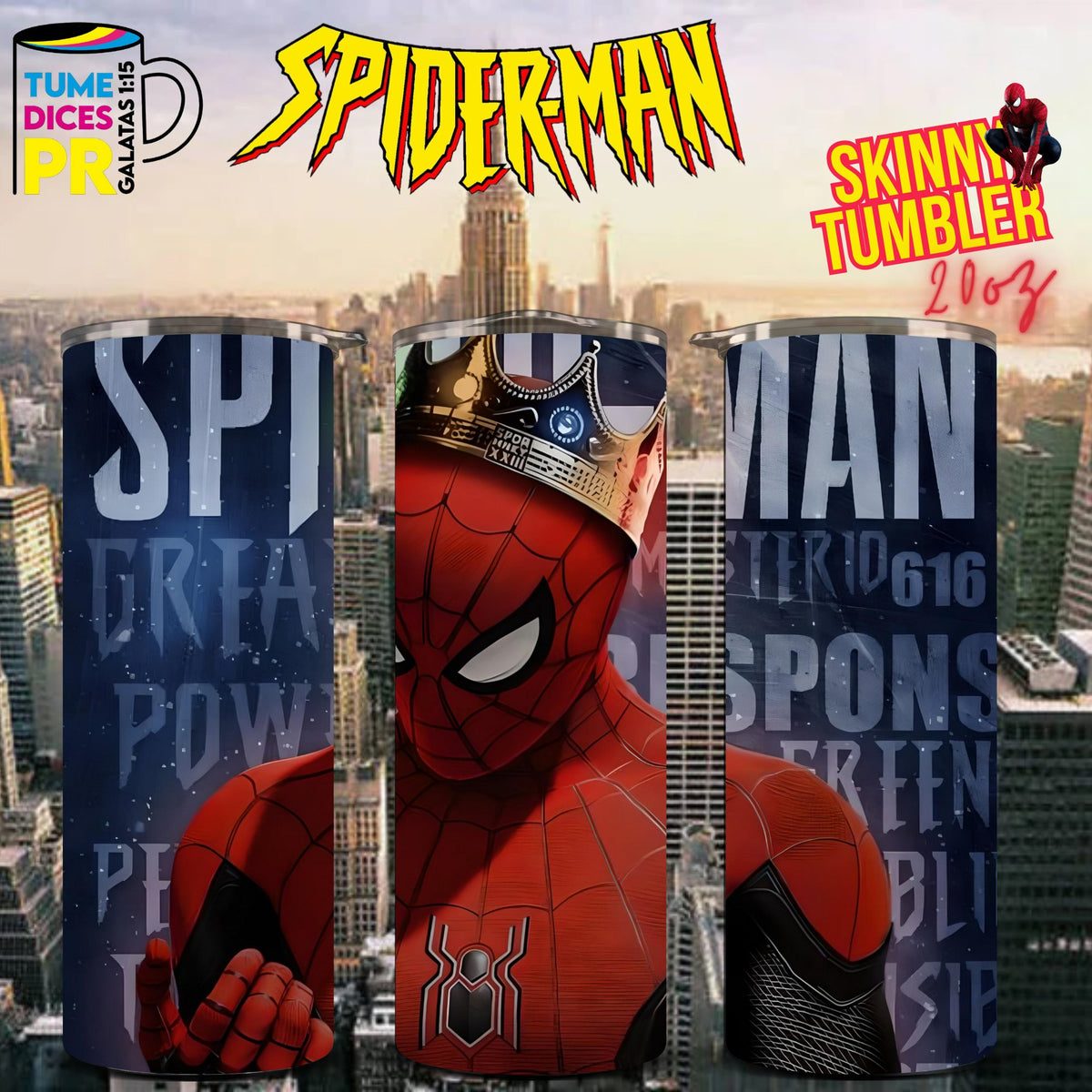 Tumbler Spiderman 2 - Imagen 11