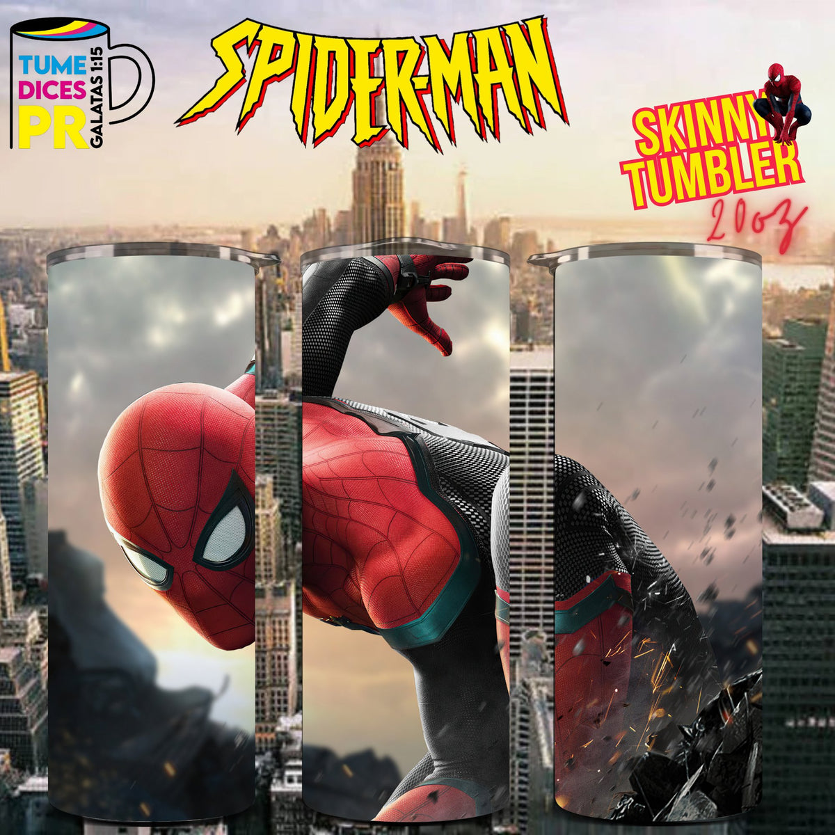 Tumbler Spiderman 2 - Imagen 15