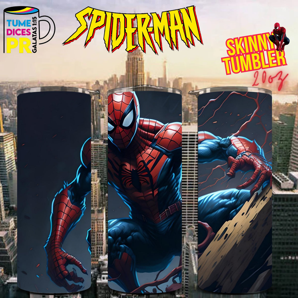 Tumbler Spiderman 2 - Imagen 17