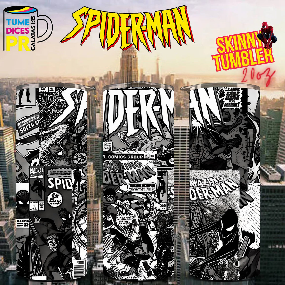 Tumbler Spiderman 2 - Imagen 4