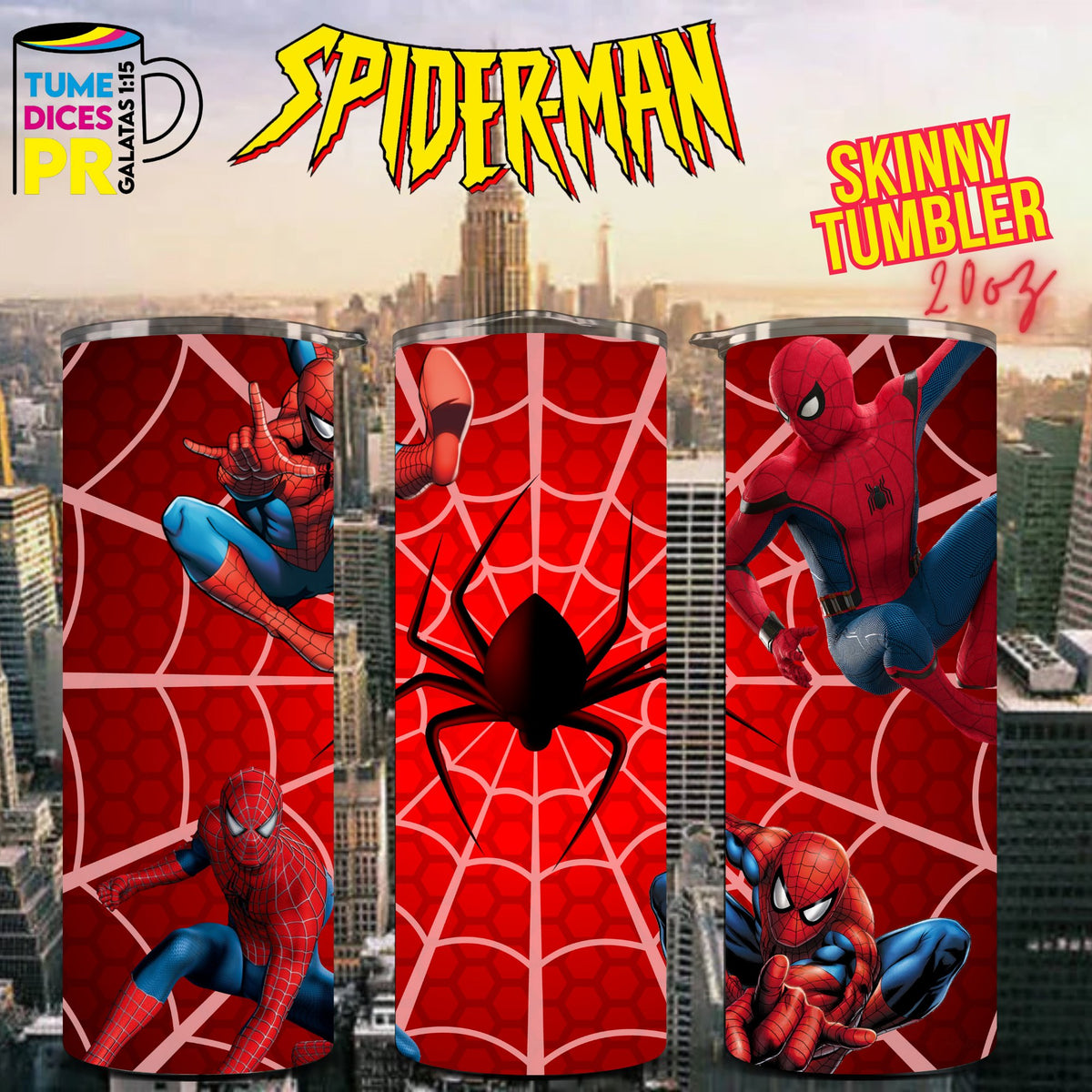 Tumbler Spiderman 2 - Imagen 43