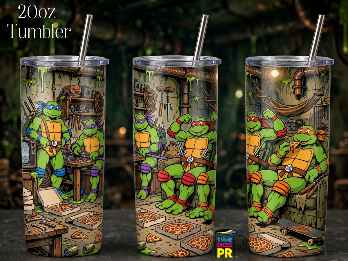 Tumbler Tortugas Ninja - Diseño 1