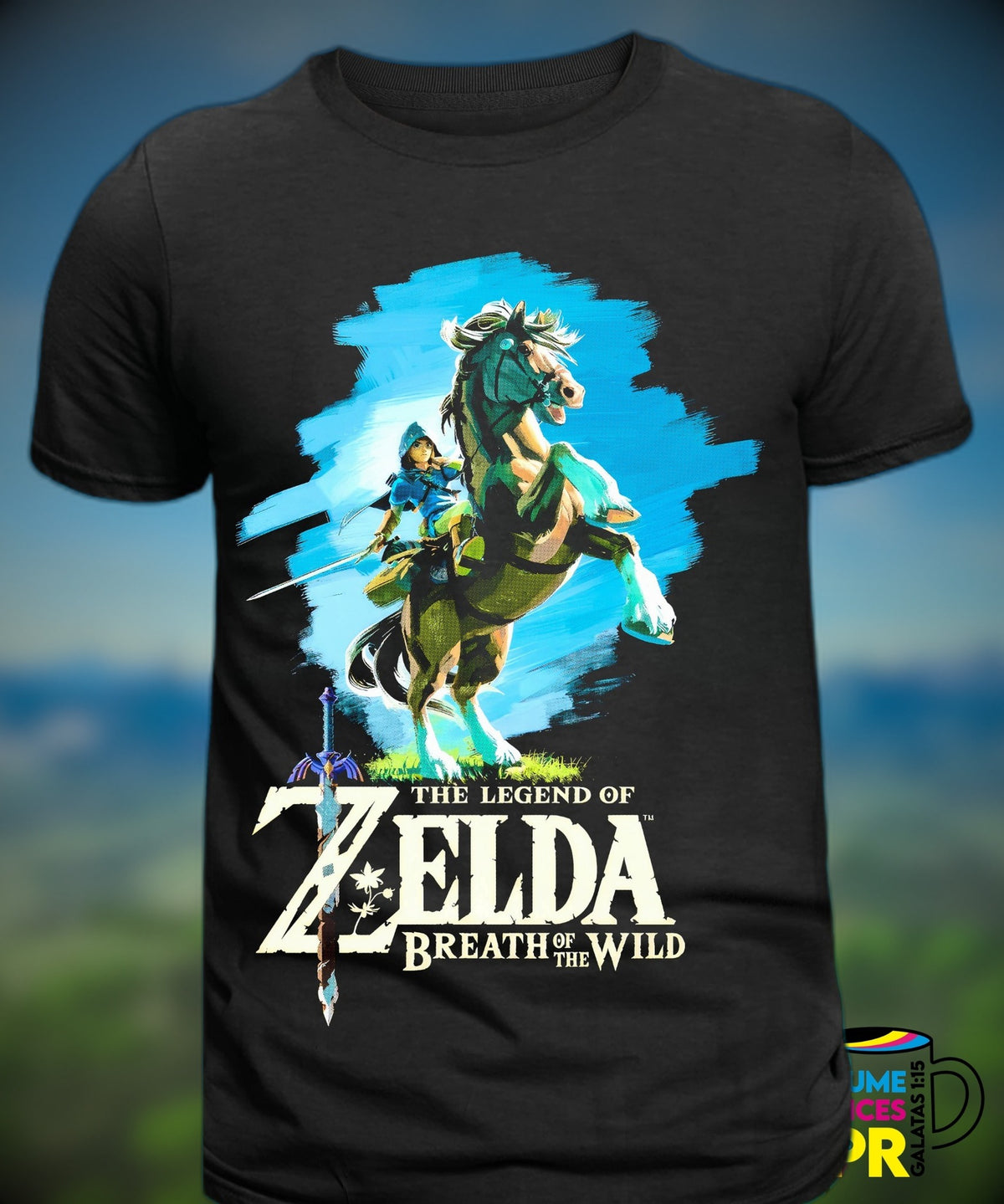 Camiseta The Legend of Zelda | Algodón y poliéster | Tallas S–XL